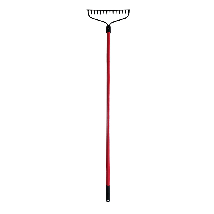  620014 Welded Bow Rake with 14-Inch Fiberglass Handle
