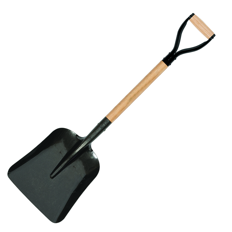 S66013 General Purpose Steel Scoop Wooden Handle With Y Grip 
